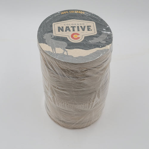 100 NEW Colorado Native Beer Coasters Sealed
