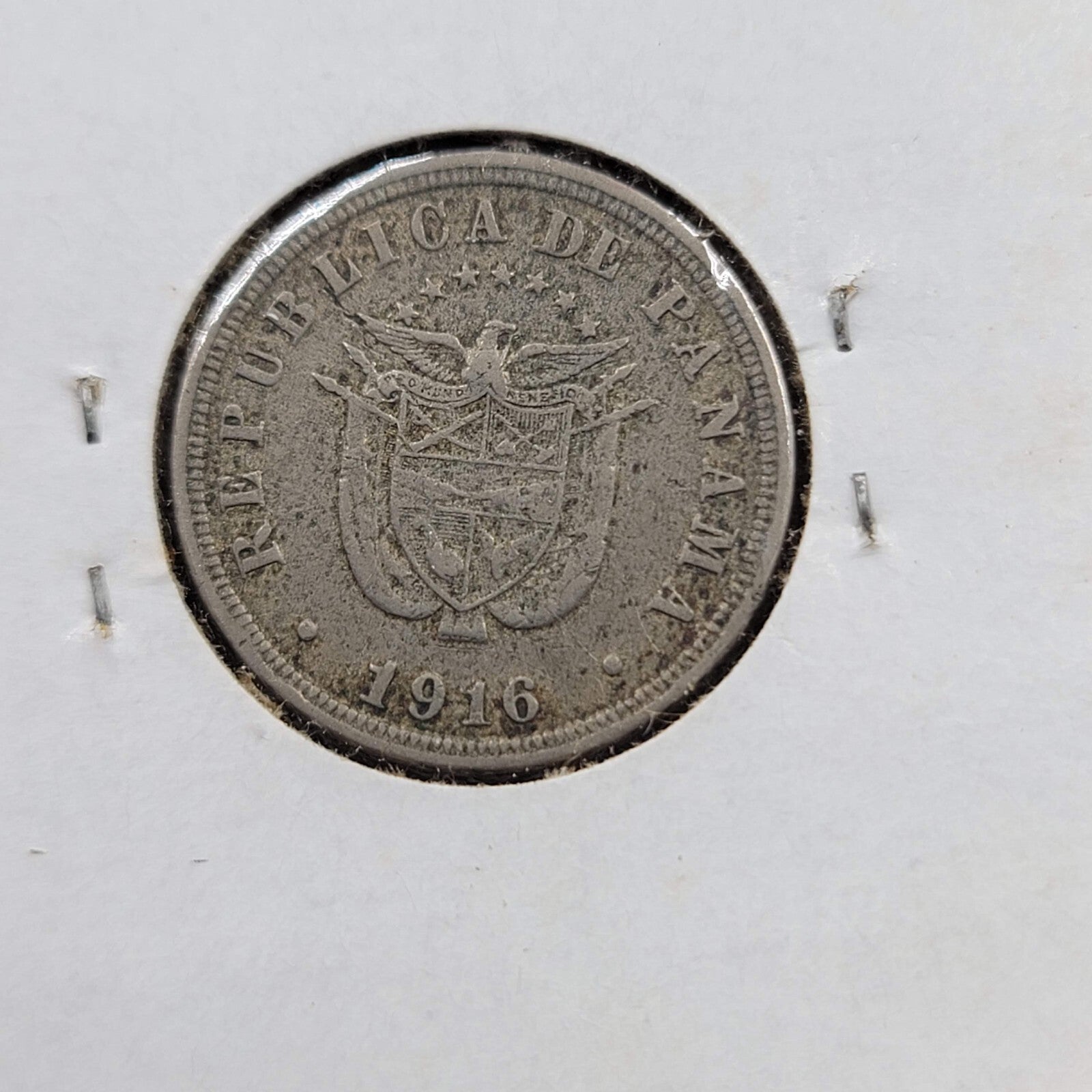 1916 Panama 2 1/2 Centesimos Coin Nice Details Lot of 4