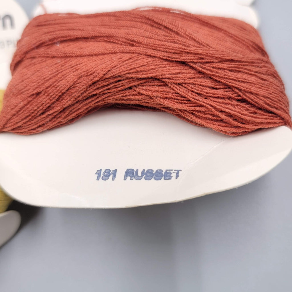 11 Skeins of Candle Wick Yarn Lily Multiple Colors