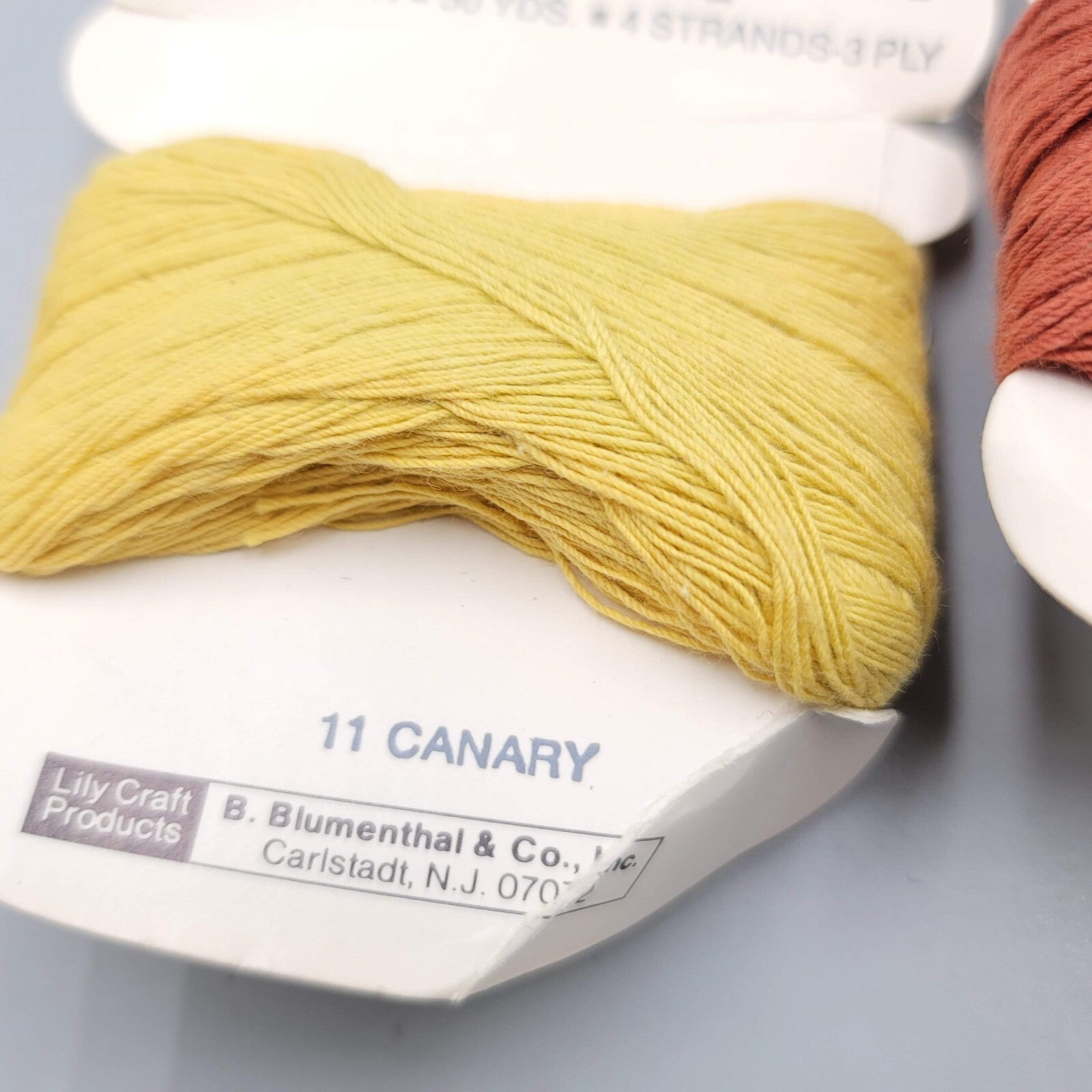 11 Skeins of Candle Wick Yarn Lily Multiple Colors