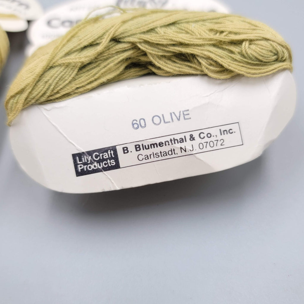 11 Skeins of Candle Wick Yarn Lily Multiple Colors